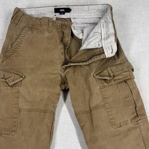 Vans Cargo Pants‎ Mens 33x27 Brown Utility Workwear Skate Streetwear Pockets